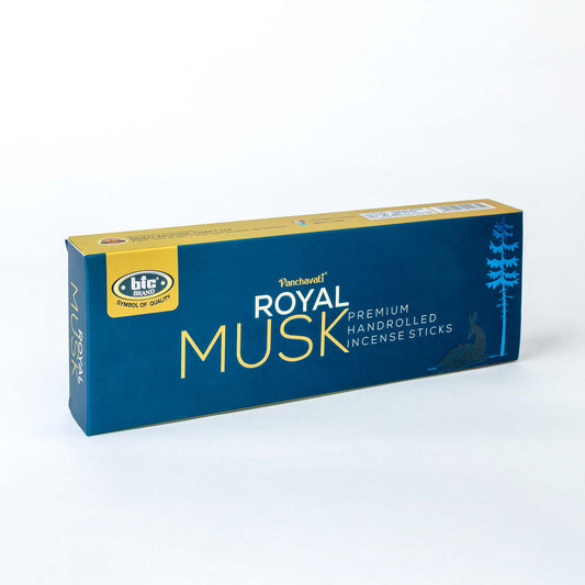 Royal Musk Premium Hand-rolled Incense Sticks